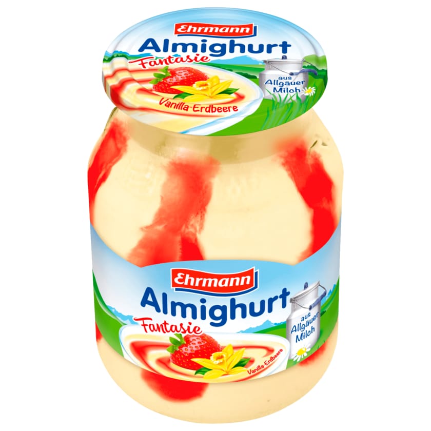 Ehrmann Almighurt Fantasie Vanilla-Erdbeere 500g